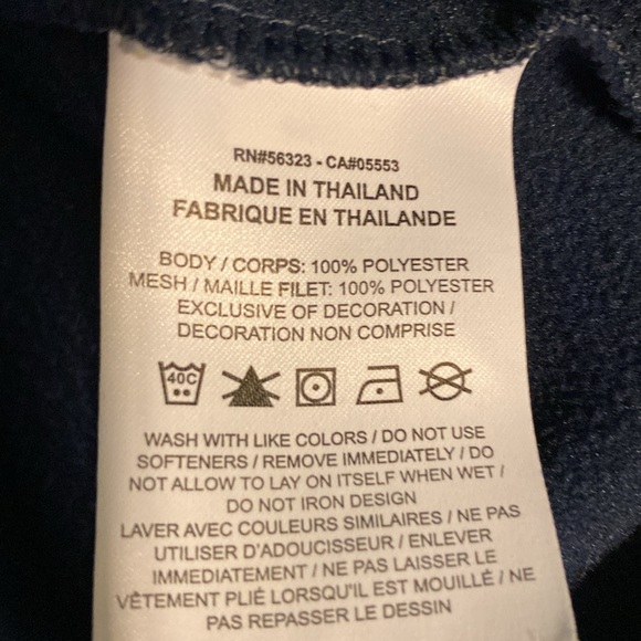 Nike Dri-Fit size medium jacket in Navy blue. - Picture 7 of 7